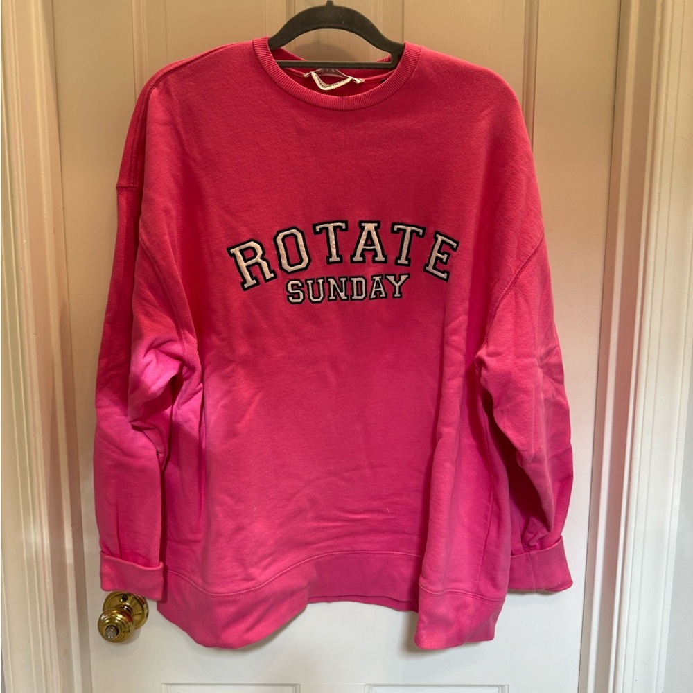 Rotate Sunday Pink Sweatshirt